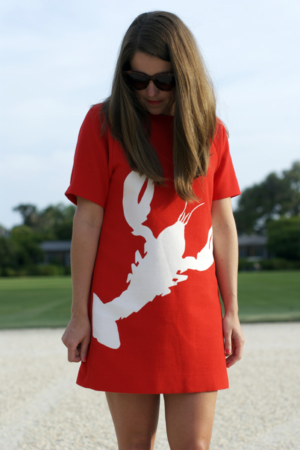 Outfit The Lobster Dress Sequins & Stripes