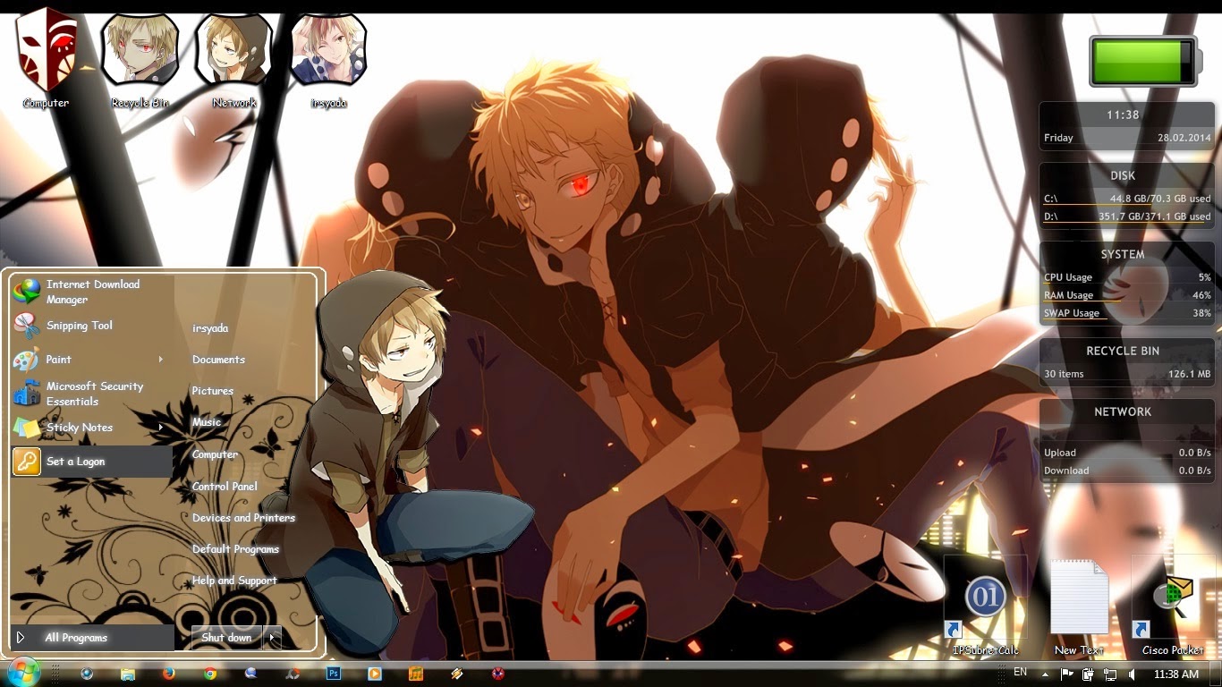 Get Otaku Blog Tema Win 7 Kano Shuuya Kagerou Project Mekakucity For Free Get Wallpaper Otaku Blog Tema Win 7 Kano Shuuya Kagerou Project Mekakucity For Free