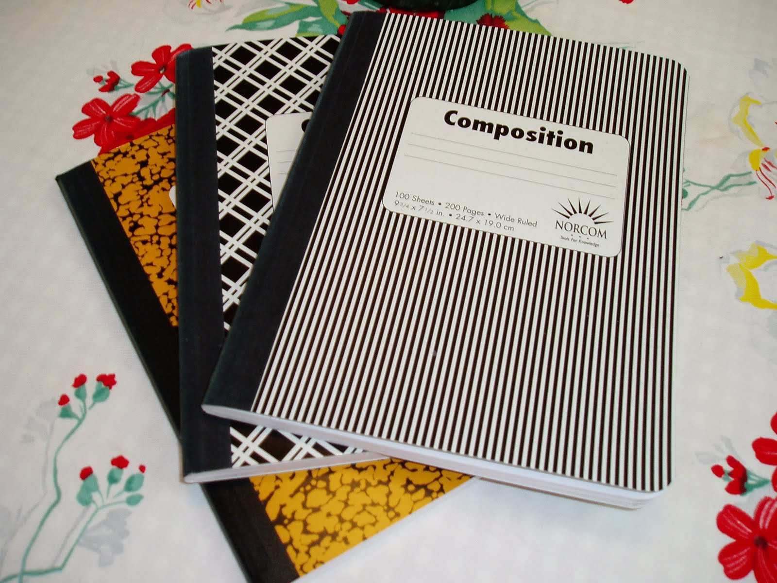 Zetta's Aprons Fun With 40 Cent Composition Books!