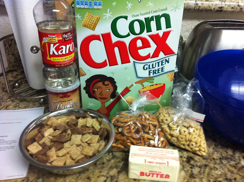 Stracciatella "Caramel Corn" Chex Mix