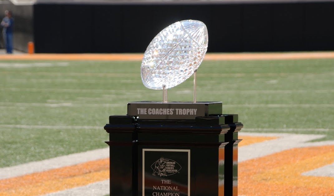 The Cowboy Huddle BCS National Championship Trophy Visits Stillwater