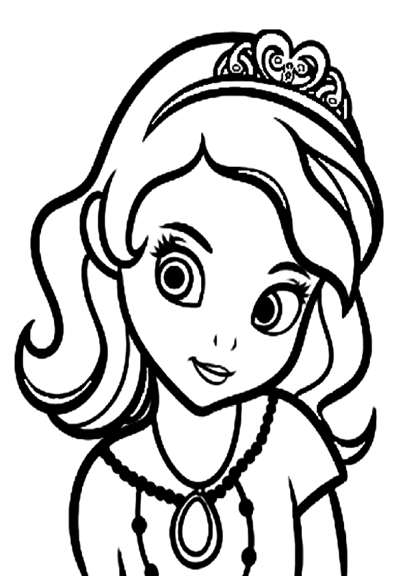 Caras de princesas para colorear - Imagui