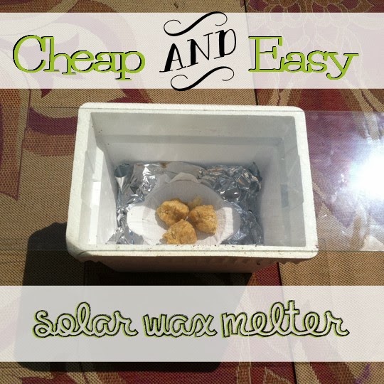 solar wax melter