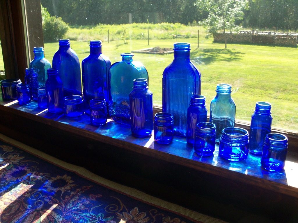 Shelly's Vintage Blog our vintage bottle collection