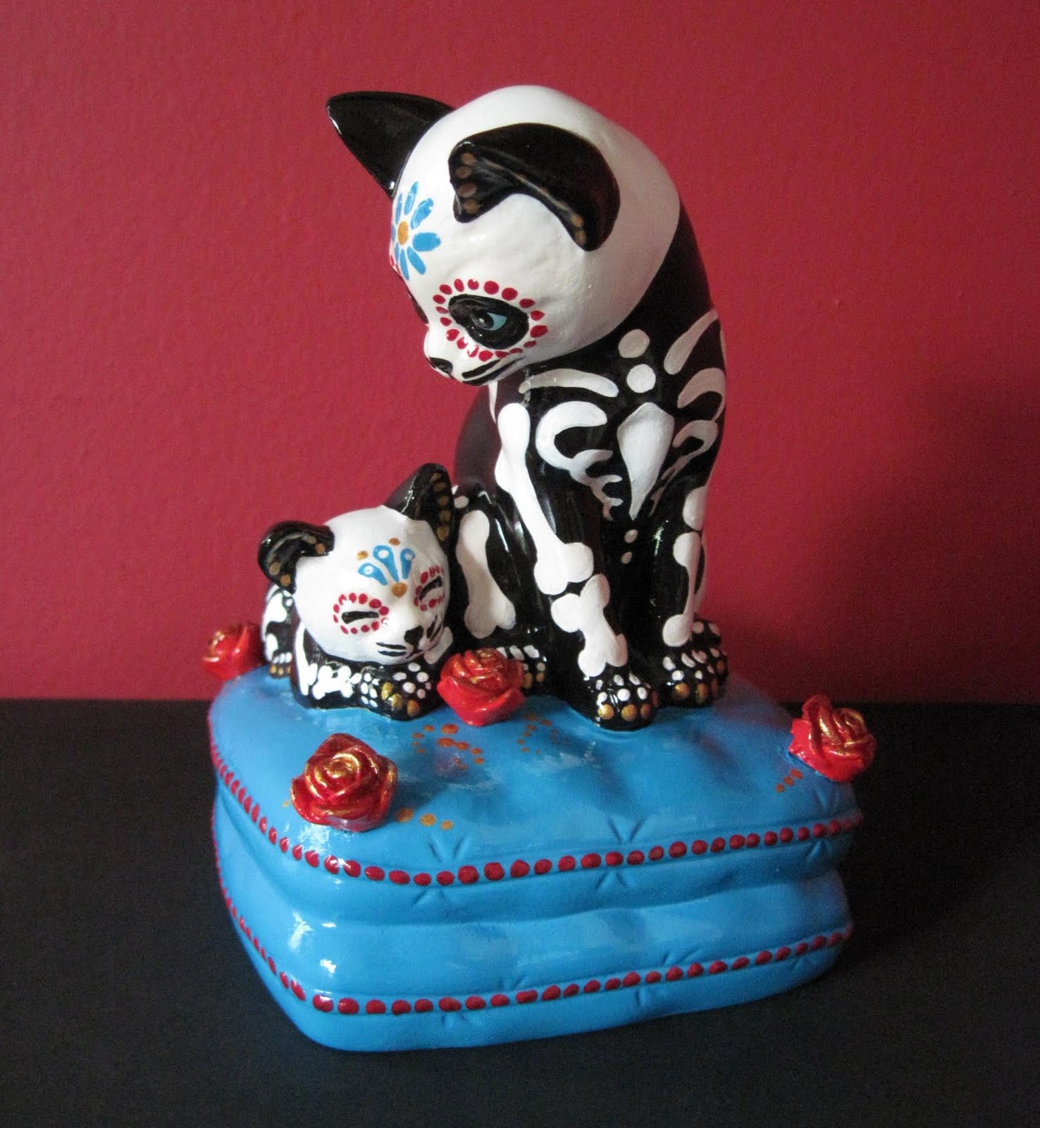 Tattoo Tales Kitty Music Box
