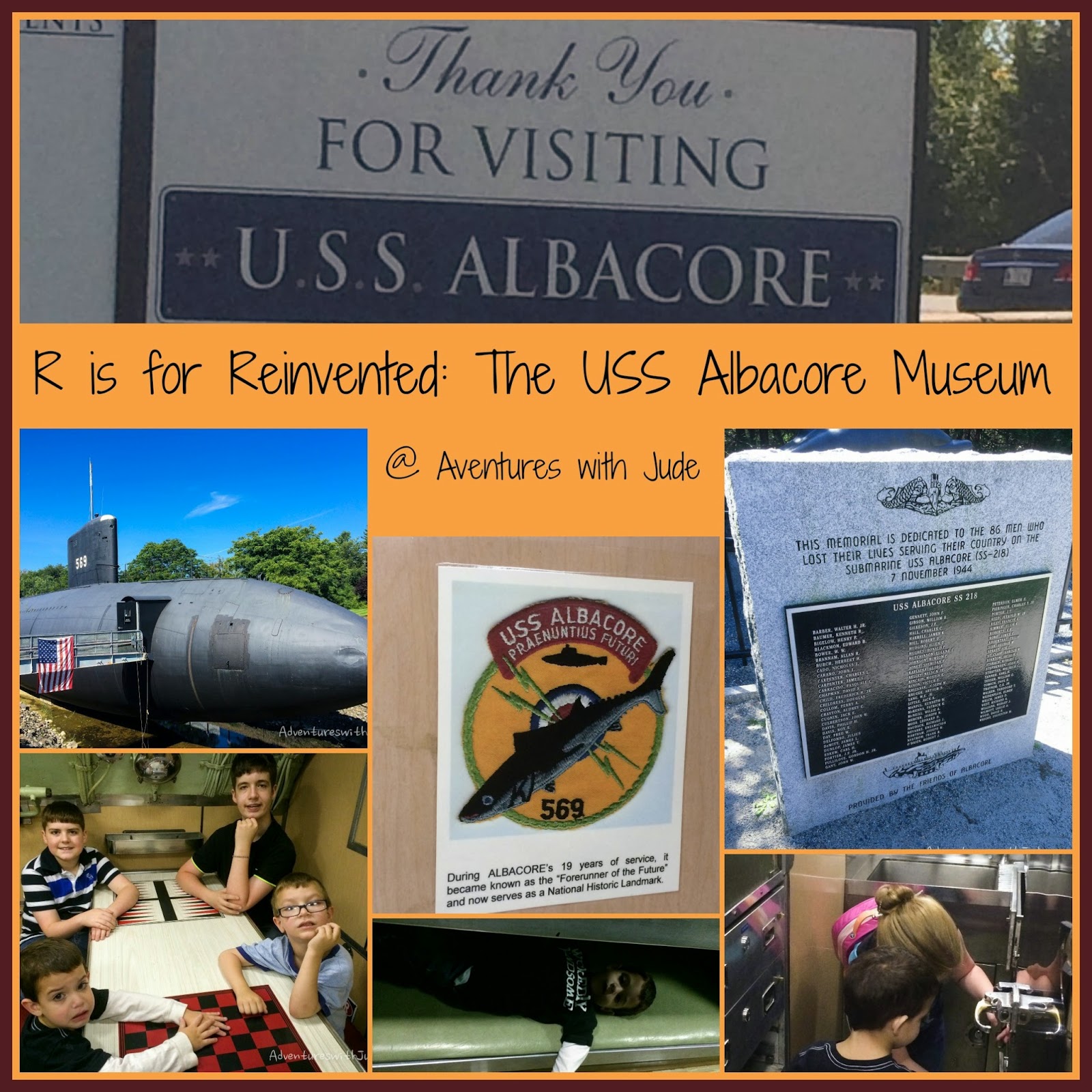 R is for Reinvented: The USS Albacore Museum 