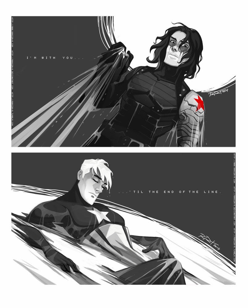 Fashion And Action Captain America The Winter Soldier Fan Art By