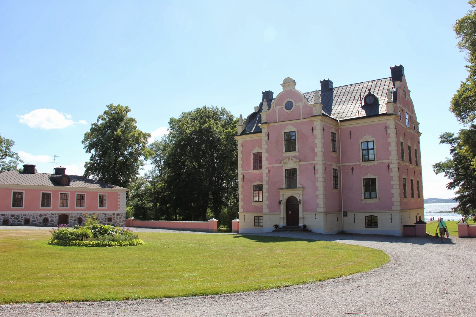 Evas Egypten då och nu Skånelaholms slott i Uppland.