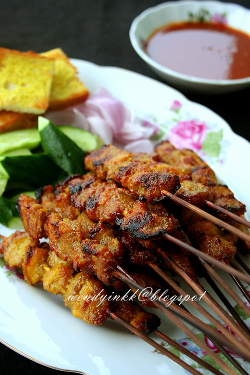 Table for 2.... or more Penang Hainanese Pork Satay Penang MFF 9