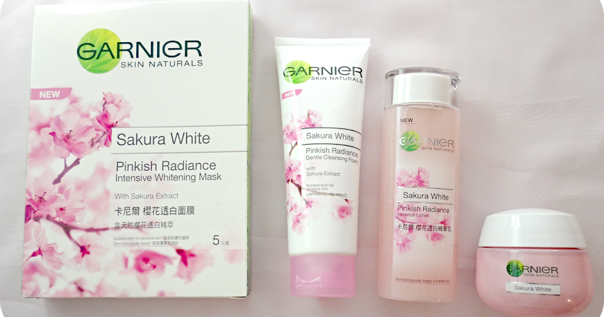 Little Porcelain Princess Review Garnier Sakura White Pinkish Radiance Skincare