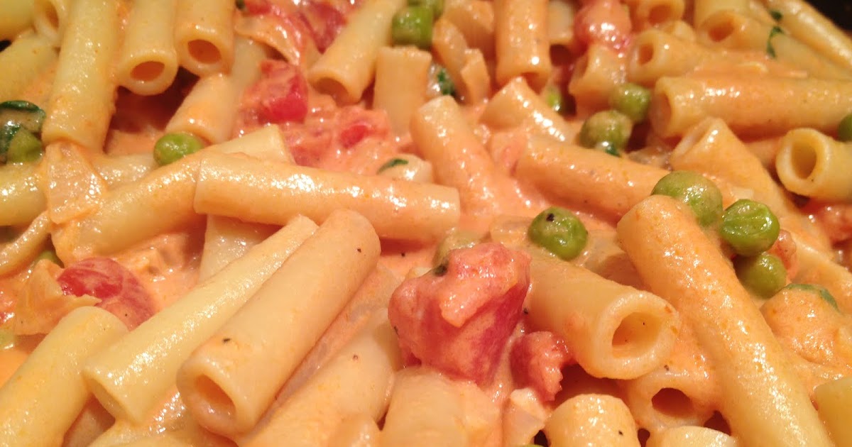 Yummy Tummy Pasta with Tomato Cream Sauce