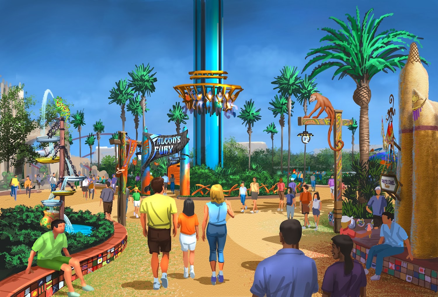 Nova Área do Busch Gardens