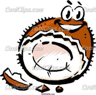 Coconut Head Cartoon