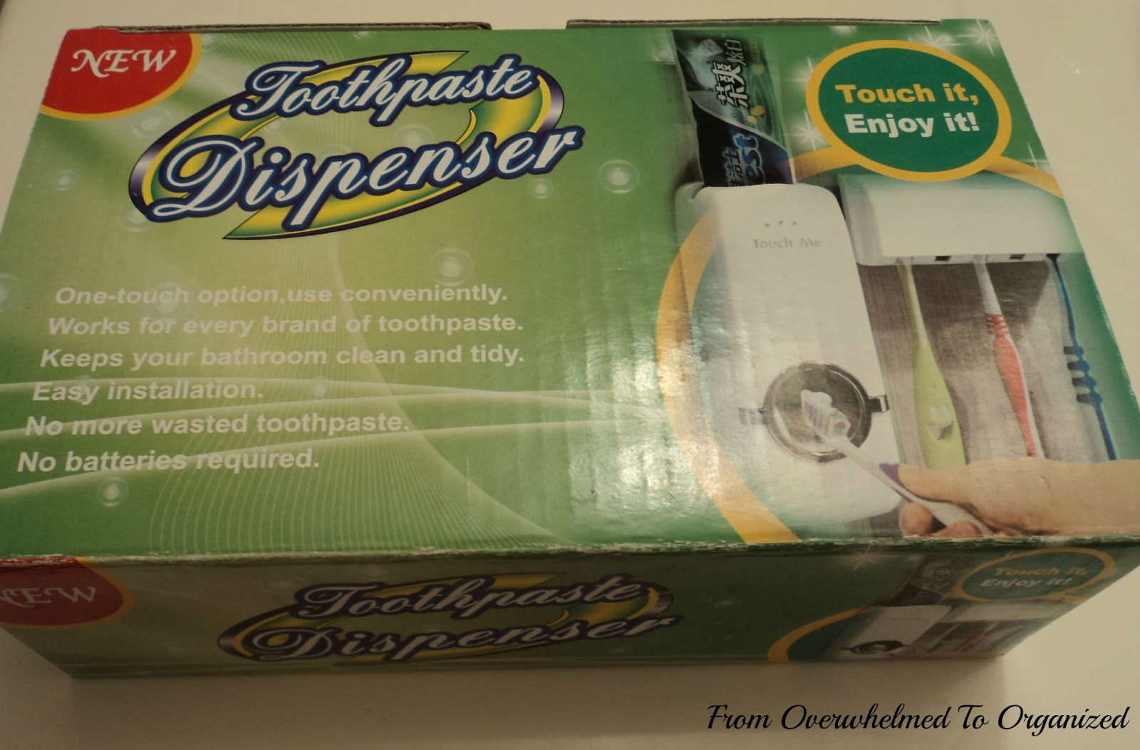 No More Toothpaste In My Sink! From Overwhelmed to Organized No More