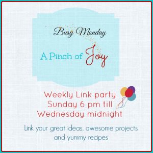 Busy Monday @ A Pinch Of Joy