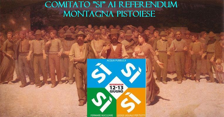 Comitato "SI" ai referendum MONTAGNA PISTOIESE