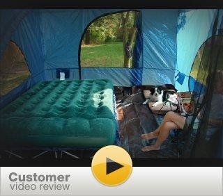 Standing Room 100 hanging Tent Review