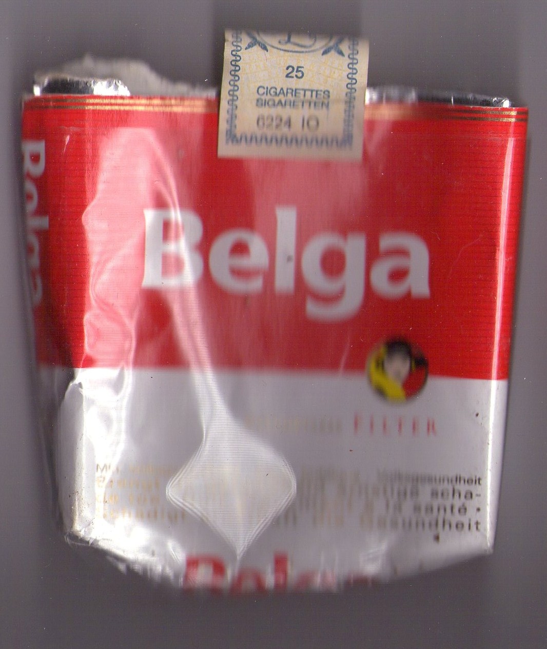 Ma Collection de paquets de cigarettes BELGA
