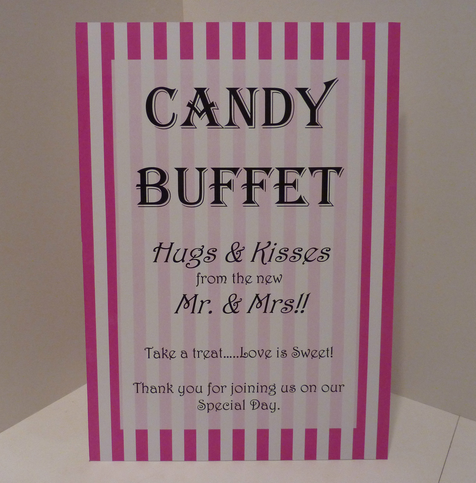 Me and my white tulips Candy bar