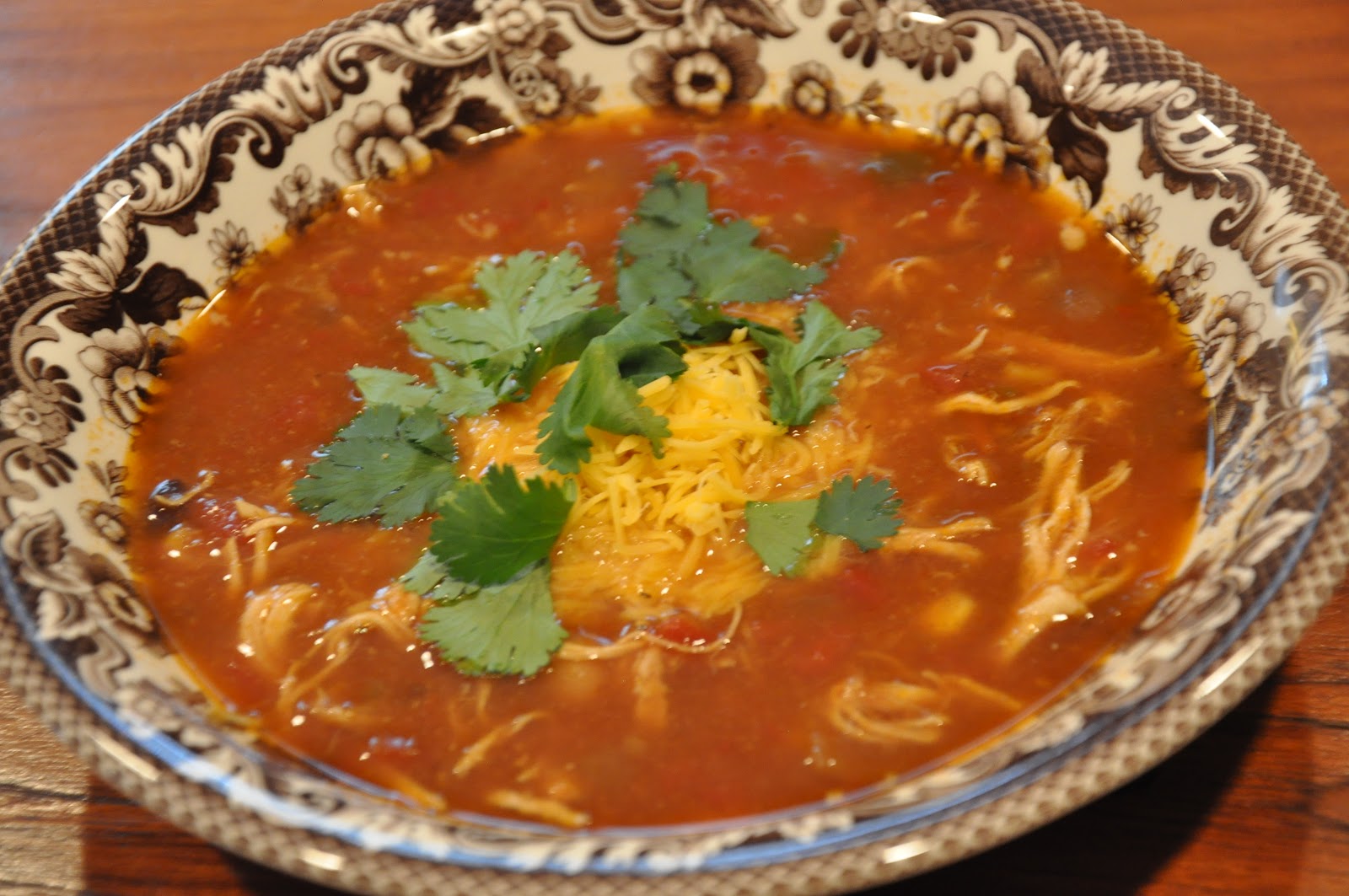 Elizabeth Ann's Recipe Box Crock Pot Chicken Taco Chili