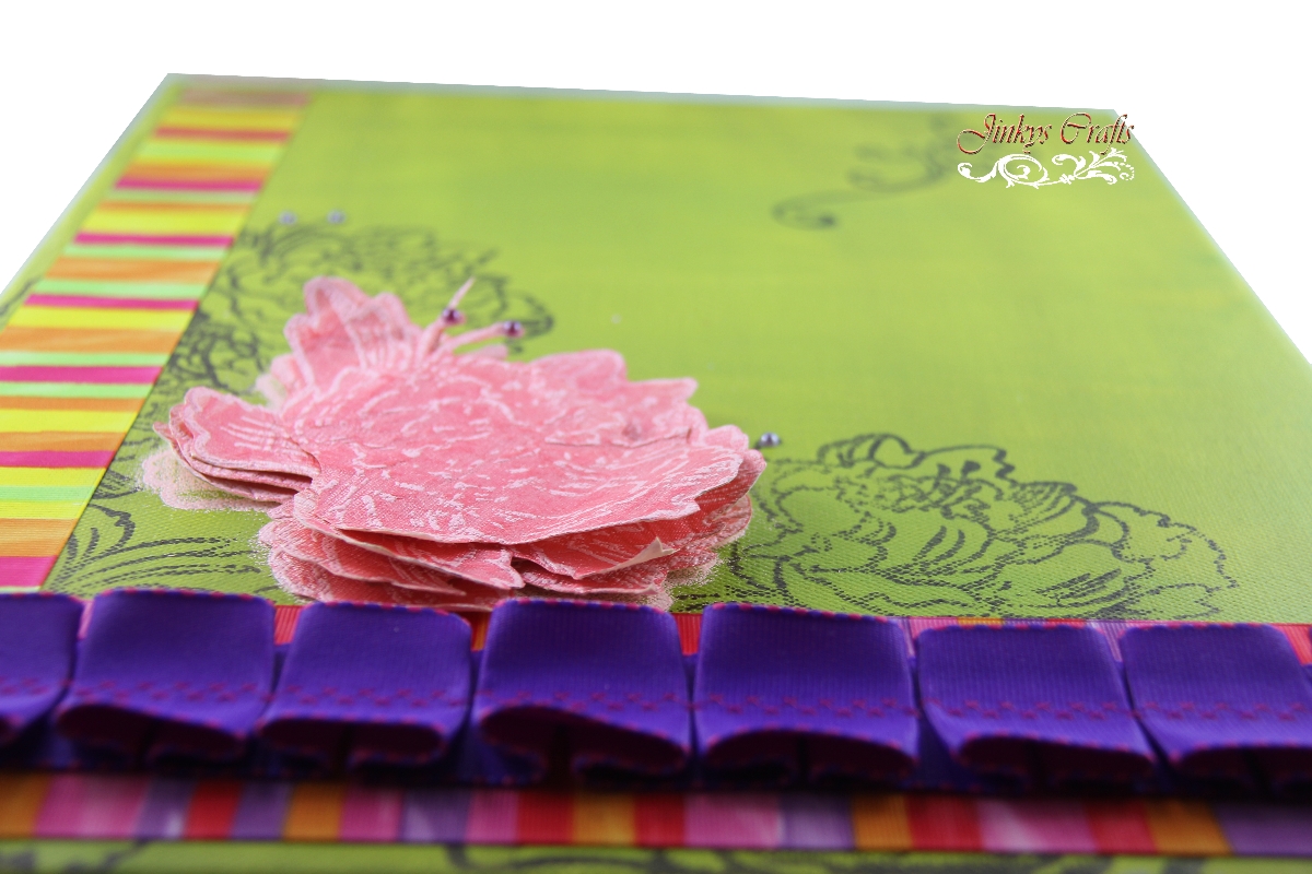 Jinky's Crafts & Designs Ribbon Art Canvas