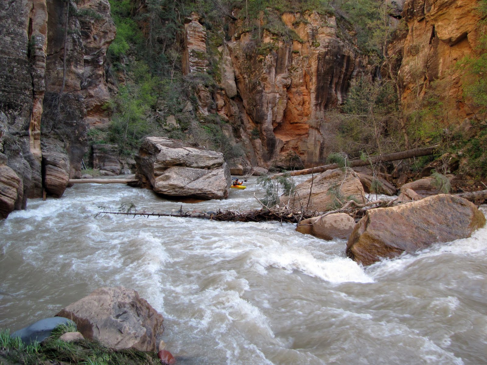 The Colorado Kayak Chronicle Kayaking the Zion Narrows with the