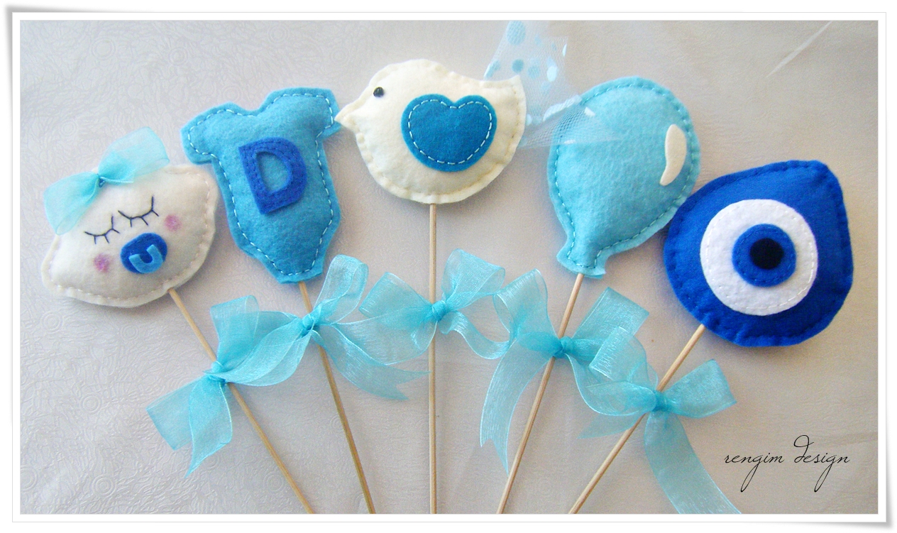 Rengim Design Bebek Şekeri ♥ Çubuklu