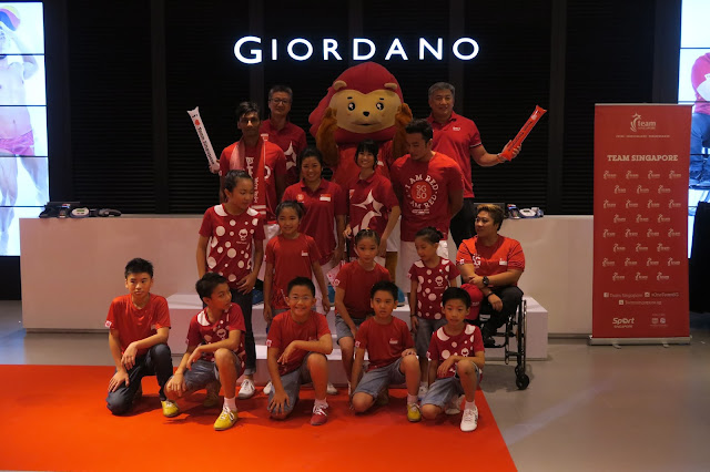 Team Singapore x Giordano Collection 2015 Event