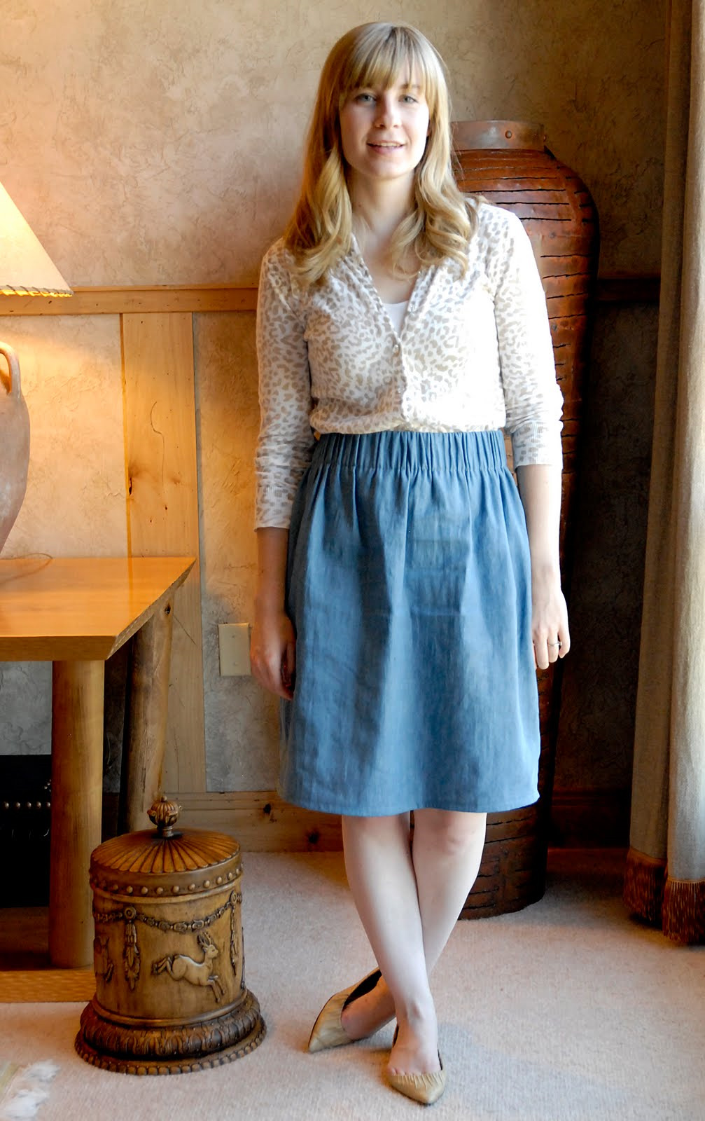 Über Chic for Cheap I Could Do That Summer Essential Skirt