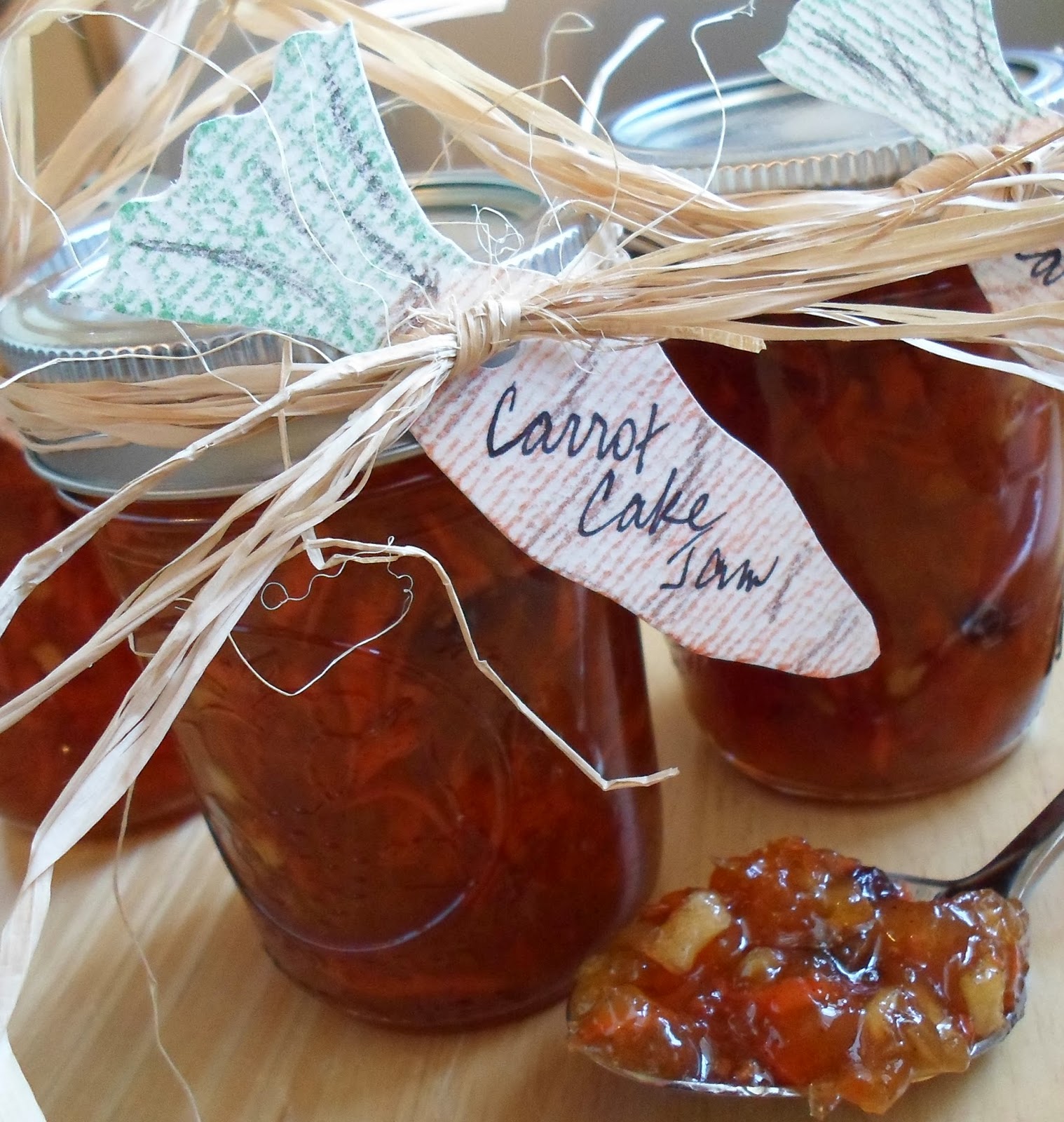 Happier Than A Pig In Mud Carrot Cake Jam