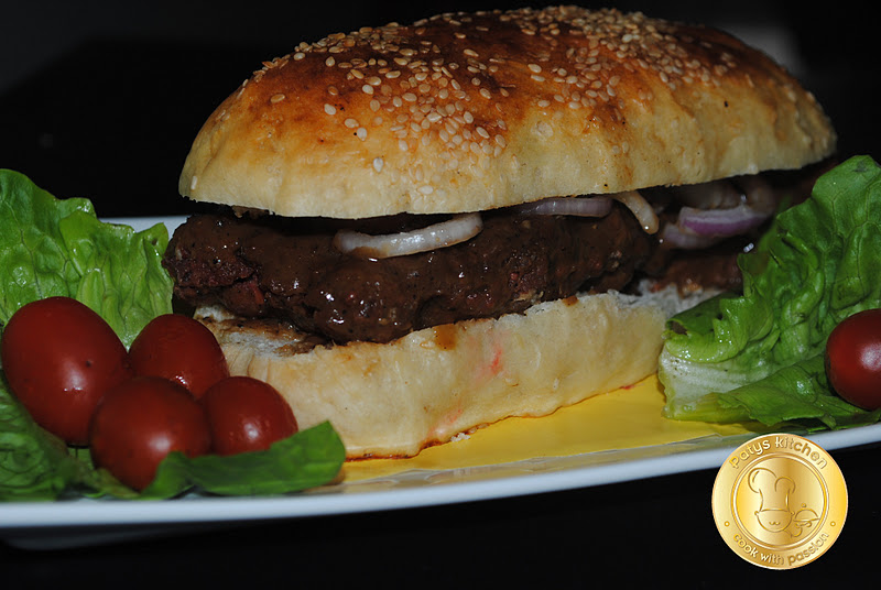 Patyskitchen Homemade Prosperity Burger And Gong Xi Fat Cai