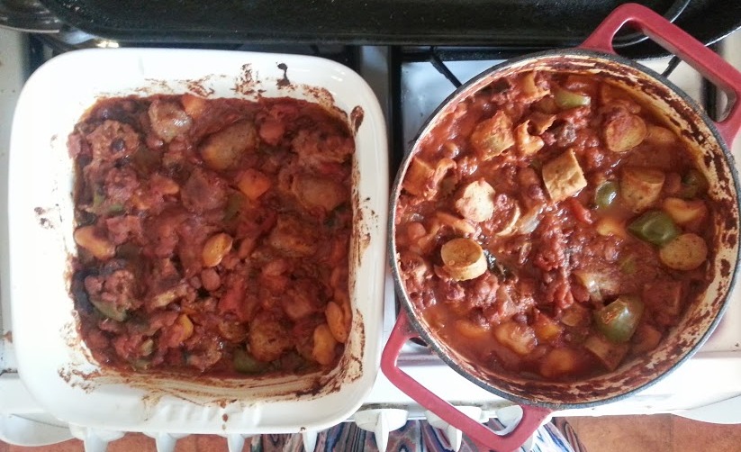 The Brick Castle Slow Cooking with Pyrex