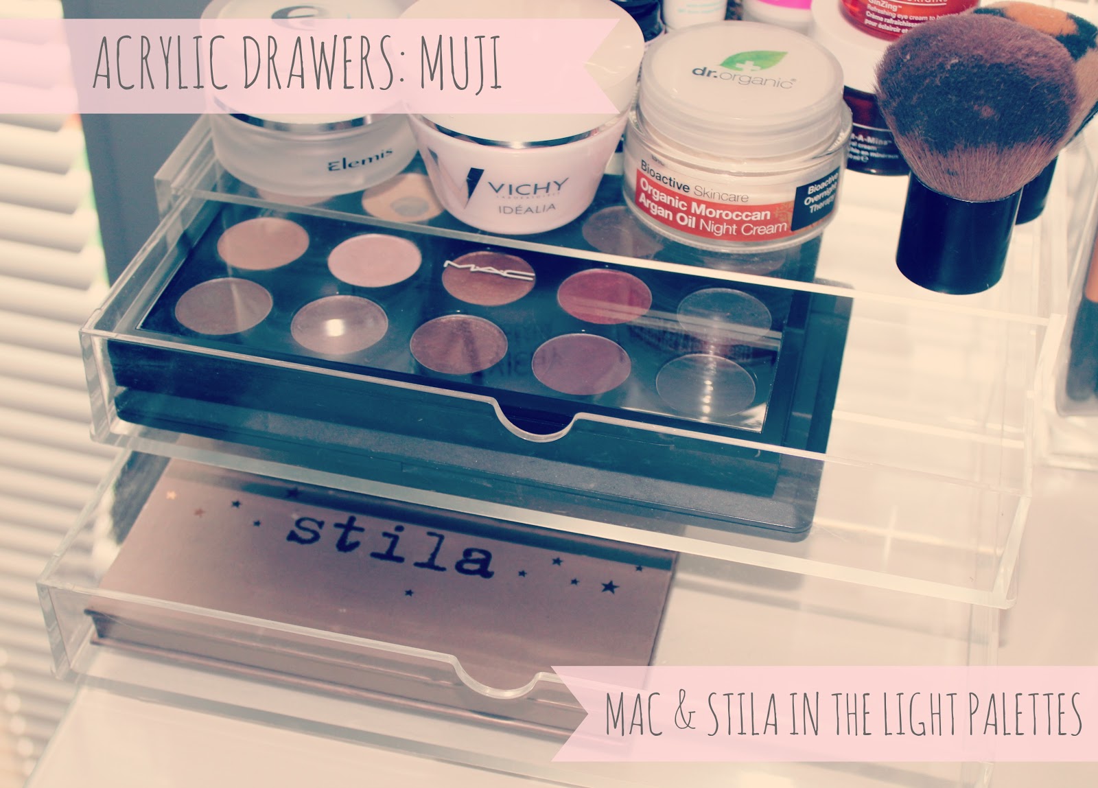 My Makeup Storage // IKEA Malm Dressing Table Couture Girl
