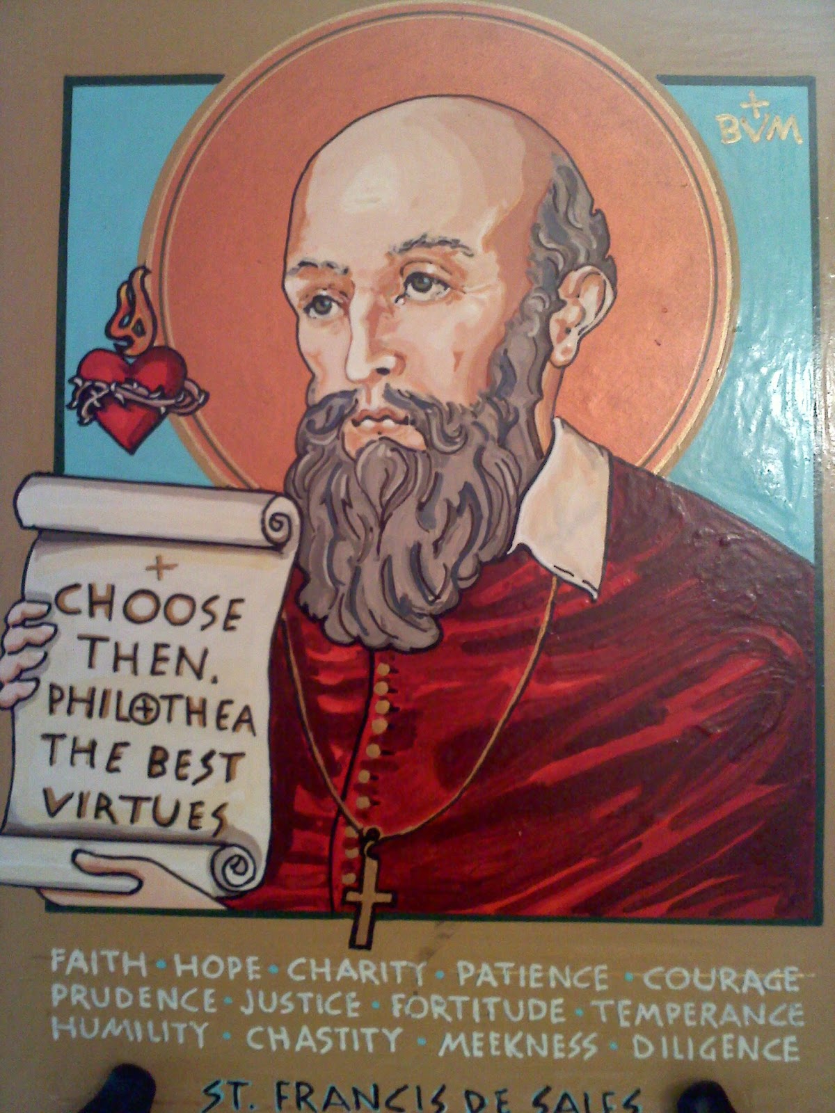 Philothea on Phire Feast of St. Francis de Sales