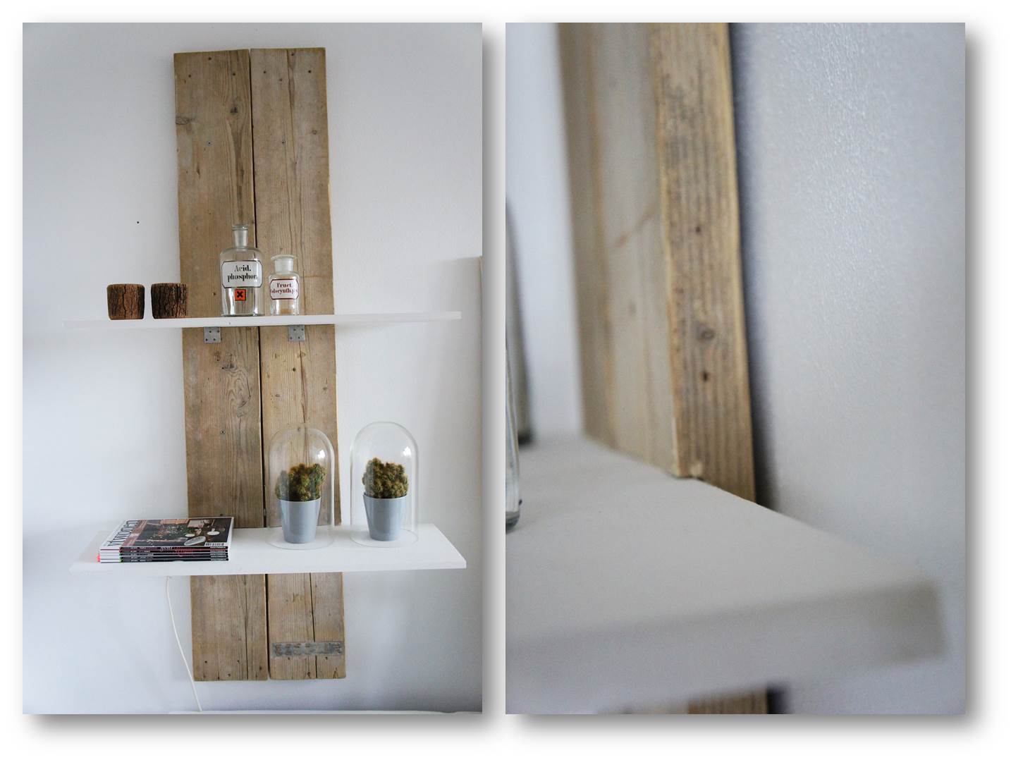 Steigerhout muur slaapkamer ~ consenza for .
