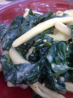 Meatless Monday - Artichoke and Spinach Pasta by Future Relics Pottery