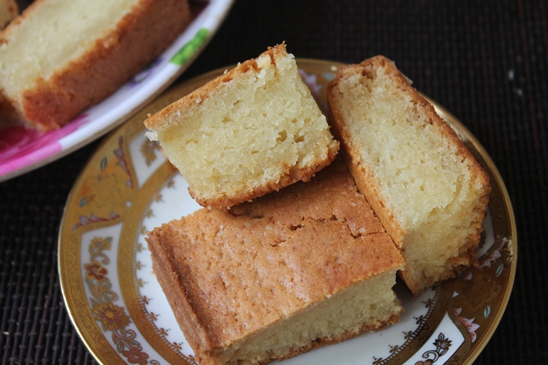 Eggless Sour Cream Cake Recipe Yummy Tummy
