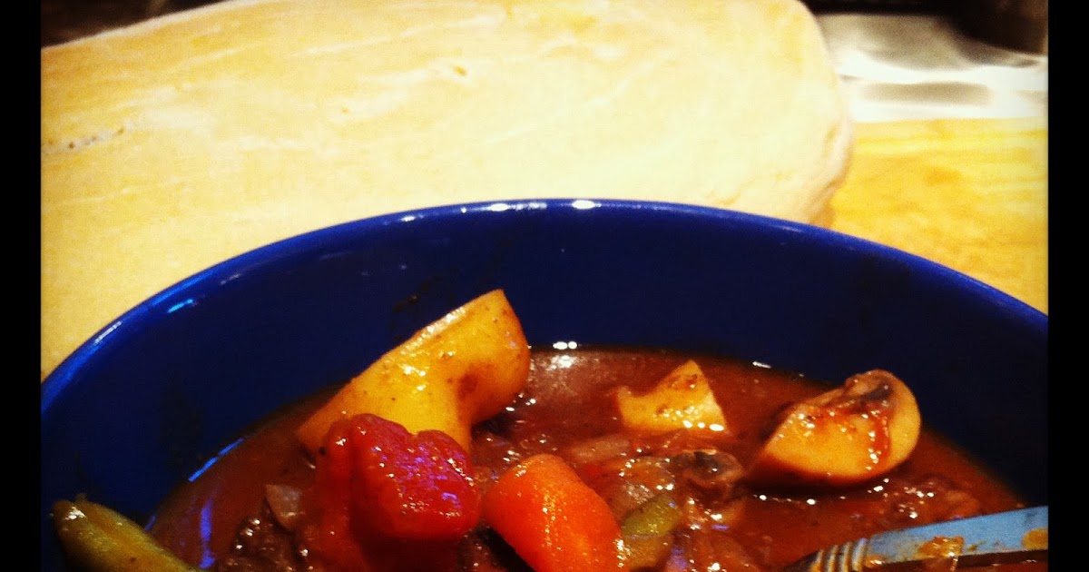 7Day Menu Red Wine Beef Stew with Green Beans