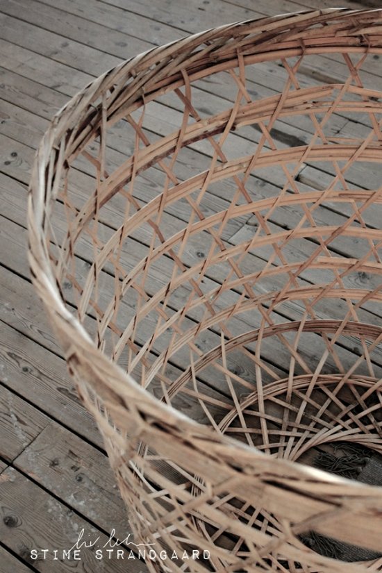 vosgesparis It's a basket {DIY lamp}