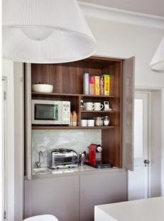 Diseños de Cocinas dentro de un Armario