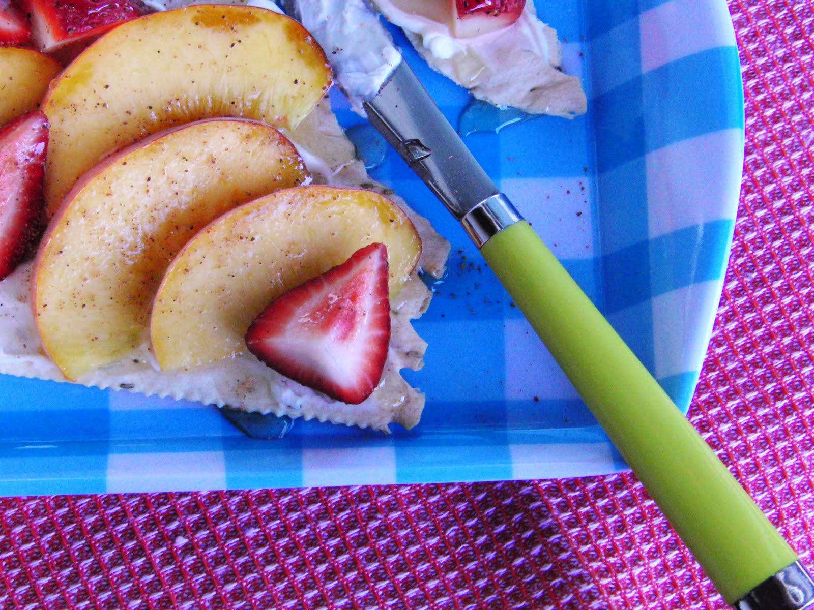 Curly Girl Kitchen Fruit for Dinner and a Quiet Week Ahead...
