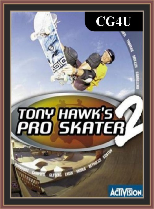 Tony Hawk's Pro Skater 2 Pc Game Cover | Tony Hawk's Pro Skater 2 Pc Game Poster
