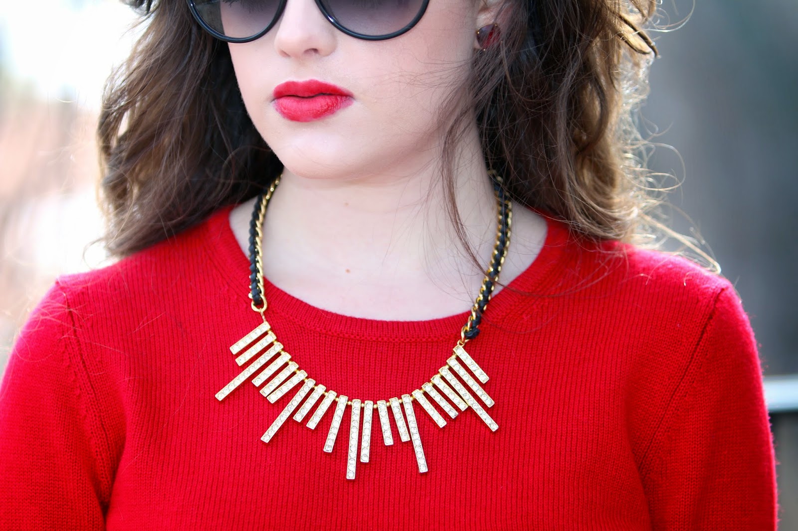 Kathleen's Fashion Fix: Valentine's Day Look :: red sweater