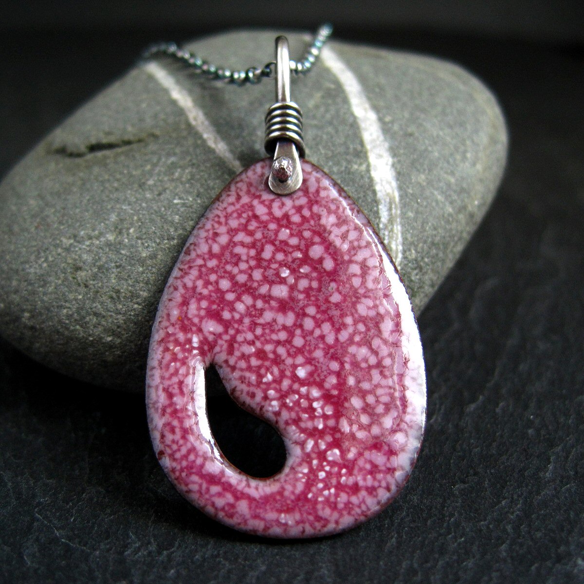 An Alternative To Jump Rings And Some New Enamel Pendants