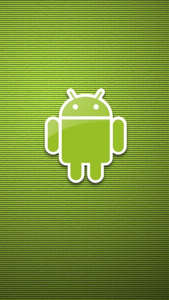 Android Sticker Logo Green Pattern  Android Best Wallpaper