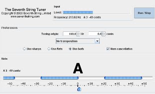 String Online Guitar Tuner
