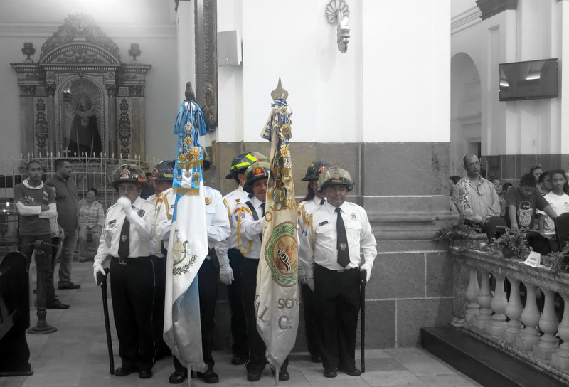 64 años del Cuerpo de Bomberos de Guatemala.