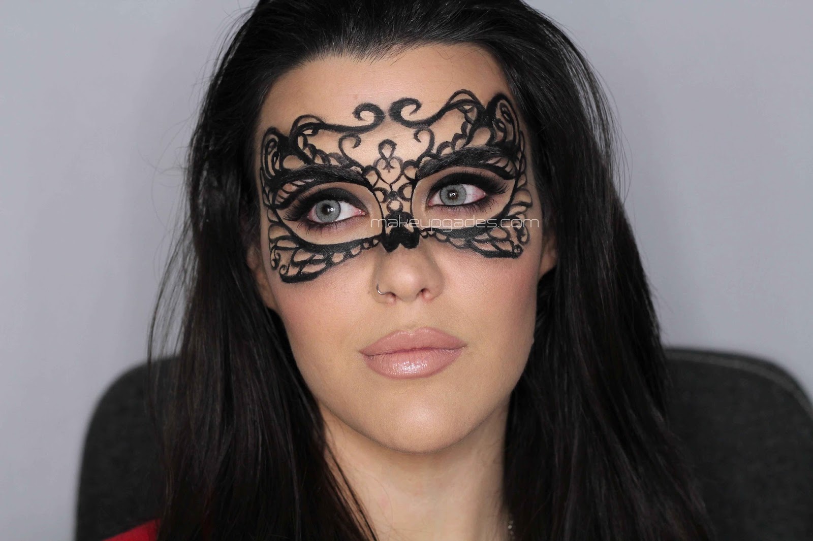 Makeup Gades Maquillaje Fantasía Máscara Elegante y Sofisticada