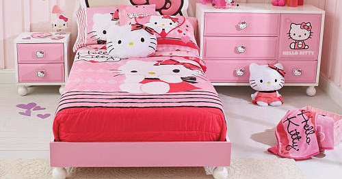 Gambar Kamar Tidur Hello Kitty Desain Kamar Anak Lucu ...