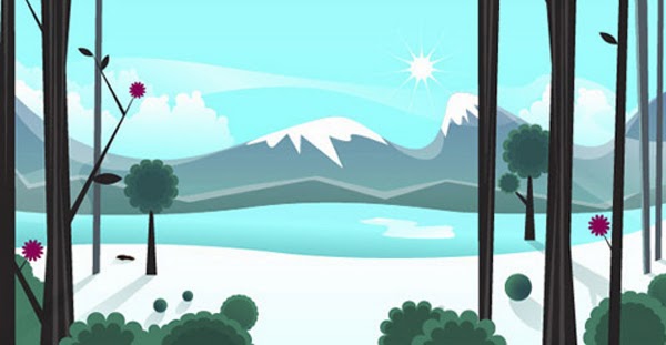 Creating an Icy, Vector Landscape Creating an Icy, Vector Landscape